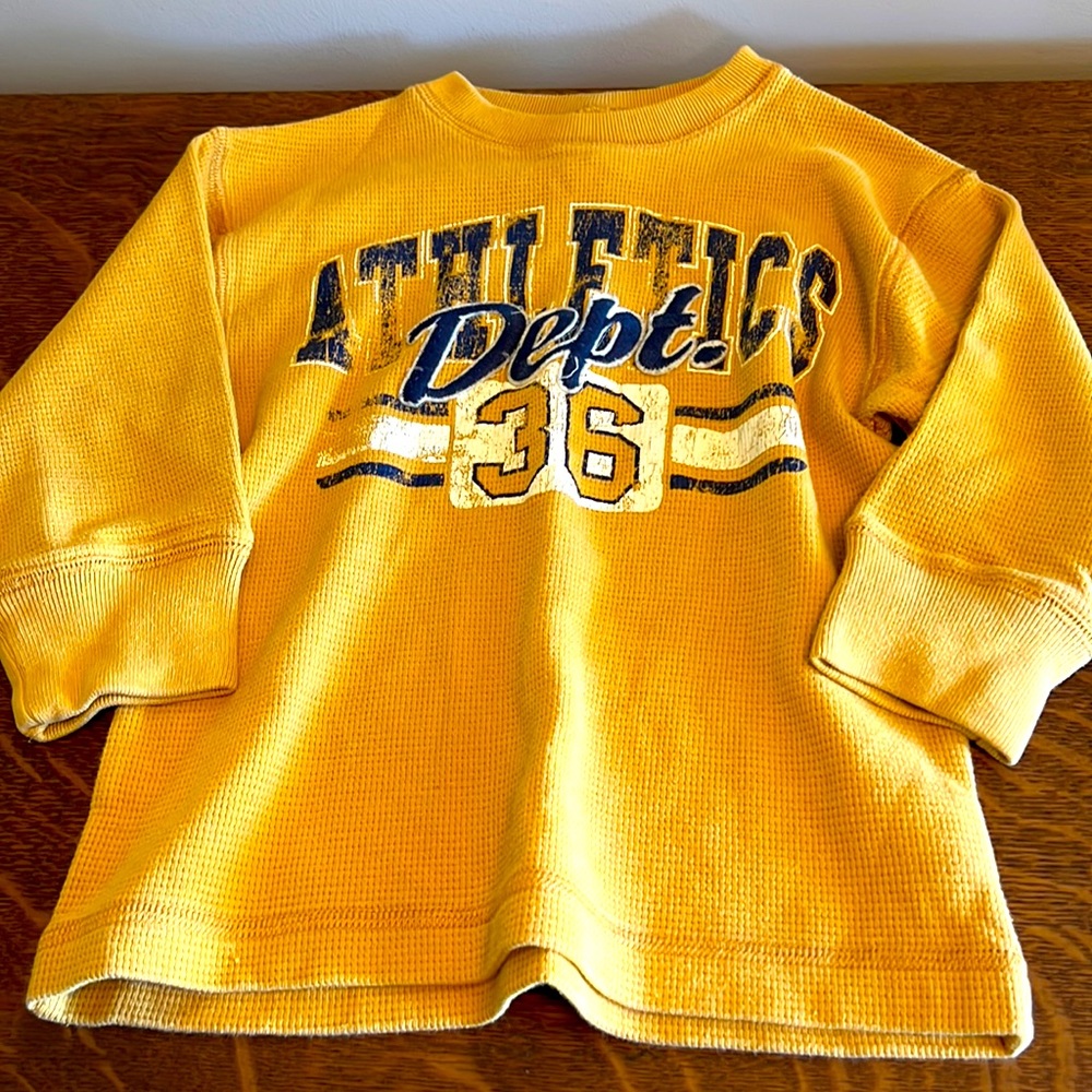 Yellow Henley shirt